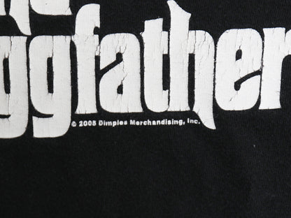 00s ★ スヌープドッグ Doggfather イラスト プリント Tシャツ メンズ XL オールド オフィシャル ヒップホップ ラップ バンド グラフィック