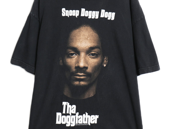 00s ★ スヌープドッグ Doggfather イラスト プリント Tシャツ メンズ XL オールド オフィシャル ヒップホップ ラップ バンド グラフィック