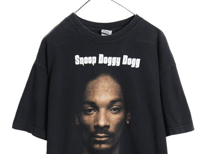 00s ★ スヌープドッグ Doggfather イラスト プリント Tシャツ メンズ XL オールド オフィシャル ヒップホップ ラップ バンド グラフィック