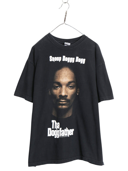 00s ★ スヌープドッグ Doggfather イラスト プリント Tシャツ メンズ XL オールド オフィシャル ヒップホップ ラップ バンド グラフィック