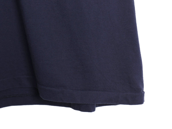 ポロベア ポロ ラルフローレン プリント 半袖 Tシャツ メンズ L 古着 キャラクター コットン カットソー シングルステッチ クルーネック 紺
