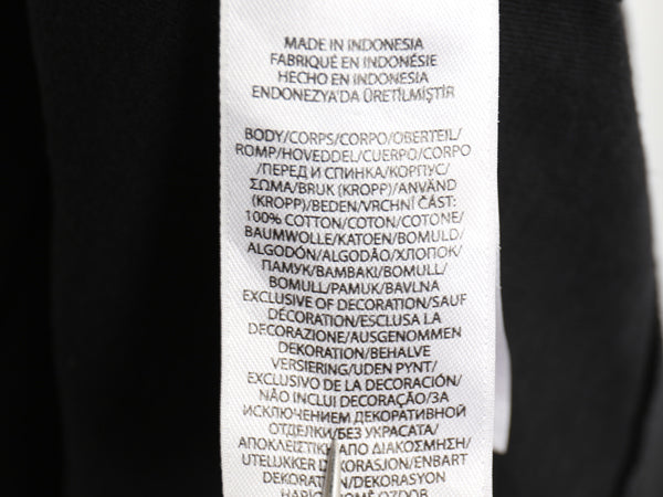 ポロ ラルフローレン 長袖 Tシャツ メンズ L ロンT ロングスリーブ コットン ワンポイント カットソー インナー シングルステッチ ブラック