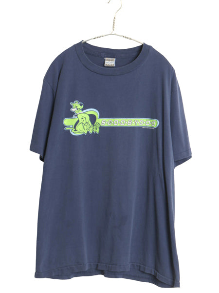 90s USA製 スクービードゥー イラスト プリント Tシャツ メンズ L / オールド オフィシャル グラフィック キャラクター シングルステッチ