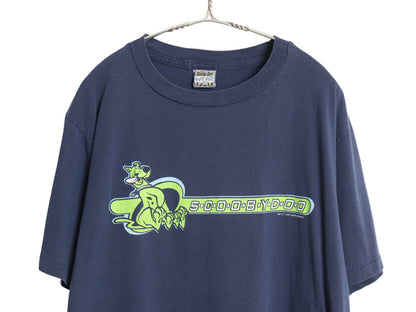 90s USA製 スクービードゥー イラスト プリント Tシャツ メンズ L / オールド オフィシャル グラフィック キャラクター シングルステッチ
