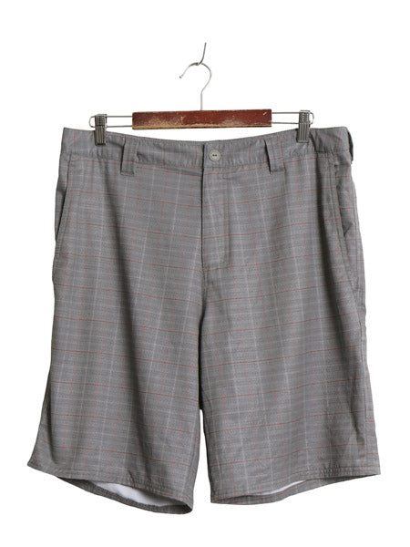 ノースフェイス チェック ショートパンツ メンズ 34 / 古着 アウトドア ストレッチ ナイロン ショーツ 短パン ハーフパンツ ボトムス 薄手 