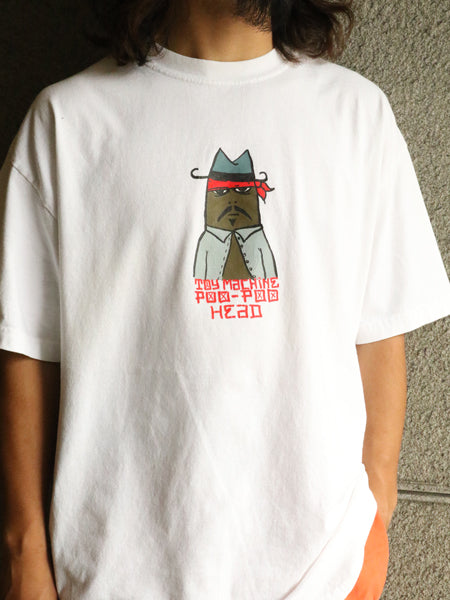90s 00s ☆ TOY MACHINE キャラクター プリント Tシャツ メンズ XL / オールド 当時物 スケート ストリート スケボー ヘビーウェイト 白