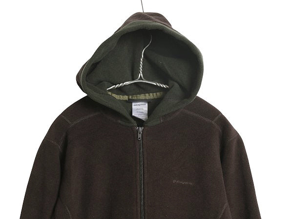 パタゴニア シンチラ アークティック ジャケット レディース L / 08年製 アウトドア フリース フルジップ フード パーカー ツートン 廃盤 