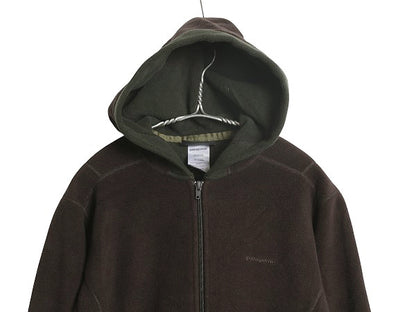 パタゴニア シンチラ アークティック ジャケット レディース L / 08年製 アウトドア フリース フルジップ フード パーカー ツートン 廃盤 