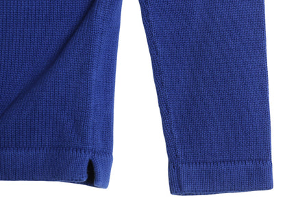 90s ローレン ラルフローレン ボートネック コットン ニット セーター レディース M 古着 オールド ポロ 長袖ニット カットソー シンプル
