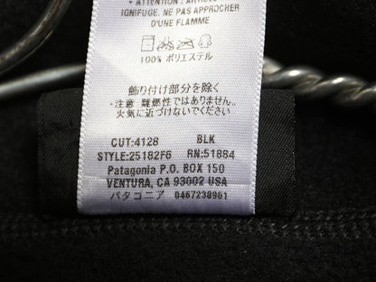 パタゴニア シンチラ フリース ベスト メンズ XL 06年製 フルジップ ハイネック アウトドア 重ね着 前開き シンプル 大きいサイズ ブラック
