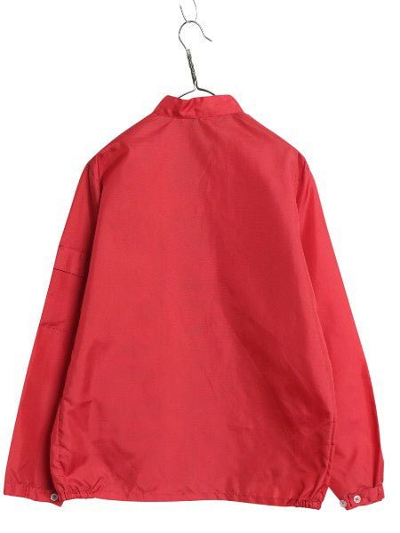 70s USA製 ★ チャンピオン スパークプラグ ナイロン レーシング ジャケット メンズ M / ヴィンテージ 企業物 モーターサイクル フルジップ