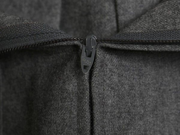 80s ラルフローレン ロング プリーツ スカート レディース S ヴィンテージ ポロ ウール 無地 マキシ丈 ロング丈 シンプル きれいめ グレー