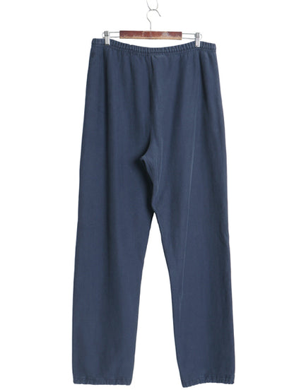 90s USA製 チャンピオン リバースウィーブ スウェット パンツ メンズ XL オールド 目付き カレッジ バスケ プリント 大きいサイズ ネイビー