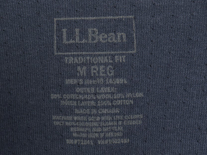 エルエルビーン ヘンリーネック 長袖 Tシャツ メンズ M / ロンT アンダーシャツ ロングスリーブ ロングTシャツ カットソー 2レイヤー 厚手