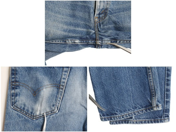 00s USA製 リーバイス 517 ブーツカット デニム パンツ 33 33 オールド ジーンズ ジーパン フレア ヒゲ アタリ 赤タブ ボトムス 5ポケット