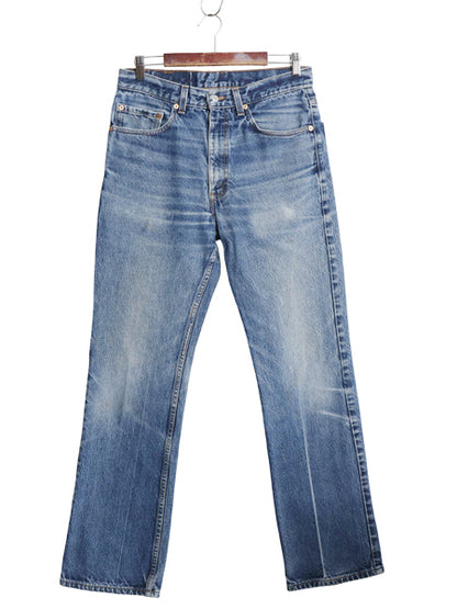 00s USA製 リーバイス 517 ブーツカット デニム パンツ 33 33 オールド ジーンズ ジーパン フレア ヒゲ アタリ 赤タブ ボトムス 5ポケット