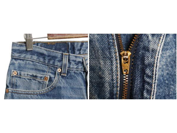 00s USA製 リーバイス 517 ブーツカット デニム パンツ 33 33 オールド ジーンズ ジーパン フレア ヒゲ アタリ 赤タブ ボトムス 5ポケット