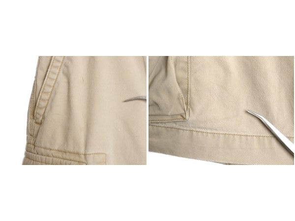 ポロ ラルフローレン カーゴ ショーツ メンズ 31 / 古着 ヴィンテージ 加工 ショートパンツ チノ ミリタリー タイプ M-65 M-51 ノータック 
