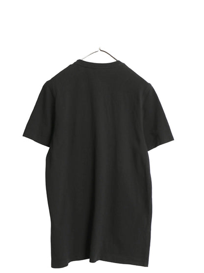 ブルックスブラザーズ ヘンリーネック 鹿の子 半袖 Tシャツ メンズ M 小さめ S 程 古着 ポロシャツ 素材 ワンポイント カットソー ブラック