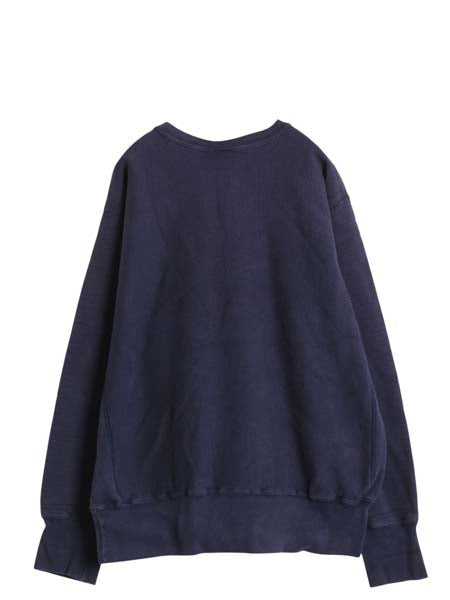 90s USA製 キャンバー ロゴ刺繍 スウェット メンズ XL / オールド トレーナー 裏起毛 ヘビーウェイト ワンポイント 大きいサイズ ネイビー