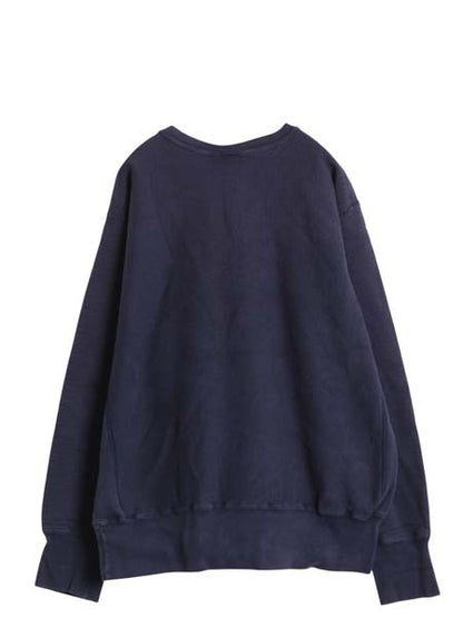 90s USA製 キャンバー ロゴ刺繍 スウェット メンズ XL / オールド トレーナー 裏起毛 ヘビーウェイト ワンポイント 大きいサイズ ネイビー