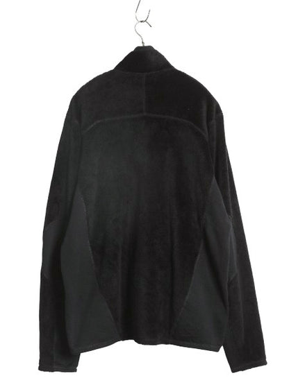 パタゴニア R2 フリース ジャケット メンズ L / 10年製 アウトドア フルジップ ジャンパー ブルゾン パイル ハイネック レギュレーター 黒