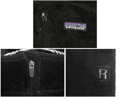 パタゴニア R2 フリース ジャケット メンズ L / 10年製 アウトドア フルジップ ジャンパー ブルゾン パイル ハイネック レギュレーター 黒