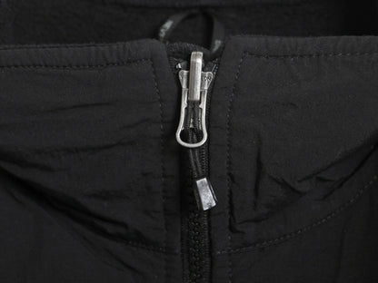 ノースフェイス デナリ ジャケット レディース L / 古着 アウトドア フリース ナイロン フルジップ ブルゾン ハイネック アウター ブラック