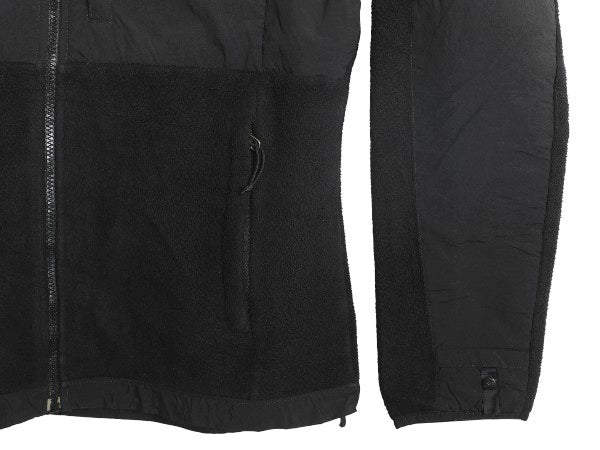 ノースフェイス デナリ ジャケット レディース L / 古着 アウトドア フリース ナイロン フルジップ ブルゾン ハイネック アウター ブラック