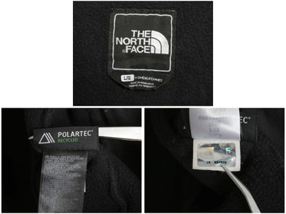 ノースフェイス デナリ ジャケット レディース L / 古着 アウトドア フリース ナイロン フルジップ ブルゾン ハイネック アウター ブラック