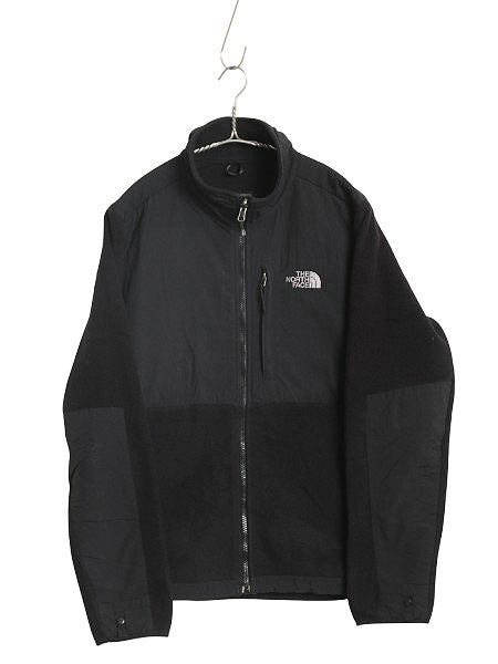 ノースフェイス デナリ ジャケット レディース L / 古着 アウトドア フリース ナイロン フルジップ ブルゾン ハイネック アウター ブラック