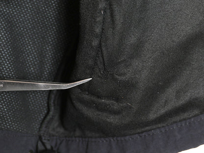 ノースフェイス フリース ベスト メンズ XXL 古着 GORE WINDSTOPPER 重ね着 前開き フルジップ フリース ナイロン ハイネック 大きいサイズ