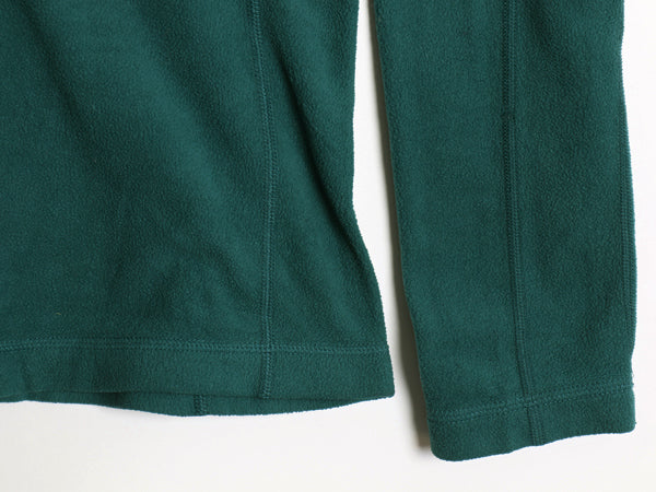 パタゴニア マイクロD ハーフジップ フリース プルオーバー レディース S / 15年製 トップス ロンT 長袖Tシャツ ハイネック アウトドア 緑