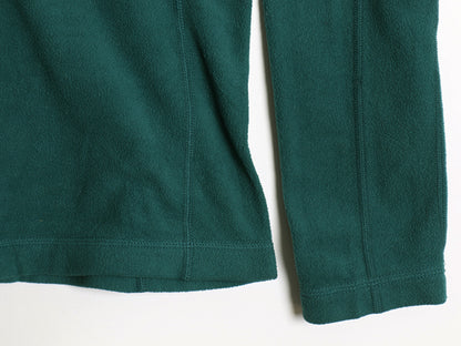 パタゴニア マイクロD ハーフジップ フリース プルオーバー レディース S / 15年製 トップス ロンT 長袖Tシャツ ハイネック アウトドア 緑