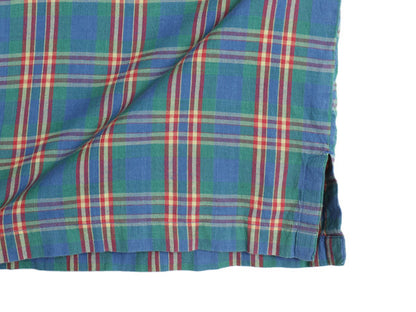 90s オールド ギャップ チェック 半袖 シャツ キッズ XL メンズ S レディース M 程 古着 旧タグ コットン マドラス プルオーバー ボックス