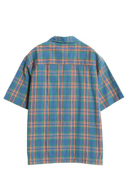 90s オールド ギャップ チェック 半袖 シャツ キッズ XL メンズ S レディース M 程 古着 旧タグ コットン マドラス プルオーバー ボックス