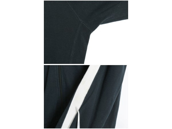 00s ポロ ラルフローレン トラック ジャケット メンズ S / オールド フルジップ ハイネック コットン ニット スウェット セーター リブ編み