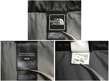 US企画 ノースフェイス ナイロン ダウン ジャケット レディース M / アウトドア 550 フィル ハイネック ブルゾン フルジップ キルティング