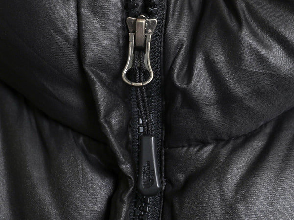 US企画 ノースフェイス ナイロン ダウン ジャケット レディース M / アウトドア 550 フィル ハイネック ブルゾン フルジップ キルティング