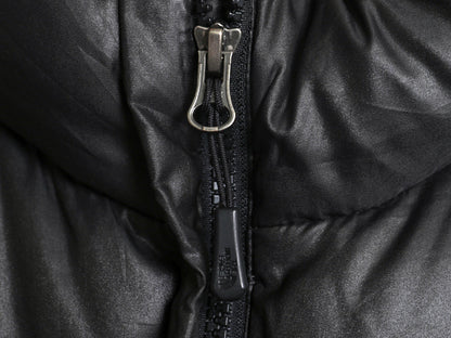 US企画 ノースフェイス ナイロン ダウン ジャケット レディース M / アウトドア 550 フィル ハイネック ブルゾン フルジップ キルティング