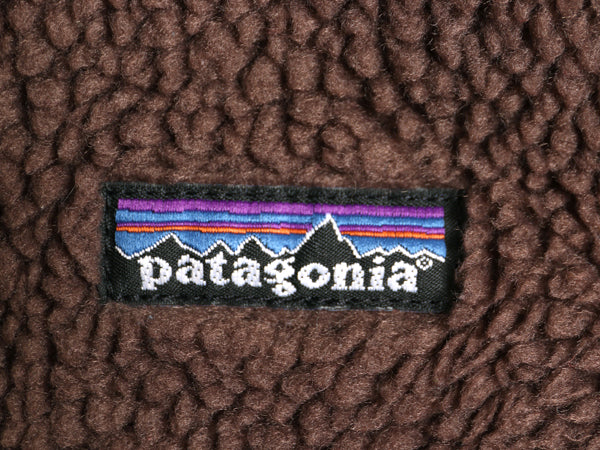 パタゴニア レトロX フリース ベスト レディース L / 09年製 フルジップ アウトドア パイル 重ね着 前開き ハイネック 廃盤 ボア ブラウン