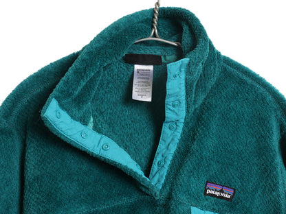 パタゴニア リツール スナップT プルオーバー ジャケット レディース М / 古着 13年製 フリース アウトドア ブルゾン ハイネック シンプル