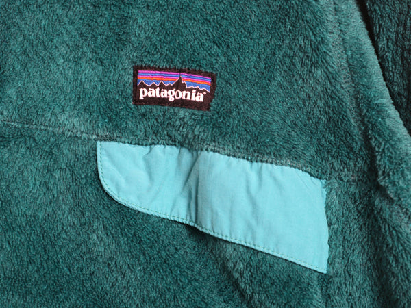 パタゴニア リツール スナップT プルオーバー ジャケット レディース М / 古着 13年製 フリース アウトドア ブルゾン ハイネック シンプル