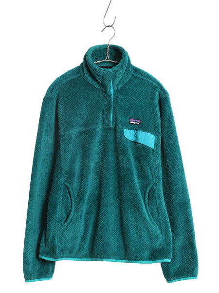 パタゴニア リツール スナップT プルオーバー ジャケット レディース М / 古着 13年製 フリース アウトドア ブルゾン ハイネック シンプル