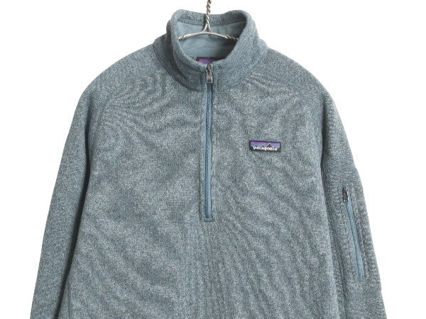 パタゴニア ベターセーター ハーフジップ レディース L / 18年製 アウトドア 裏起毛 フリース セーター プルオーバー ブルゾン ジャケット