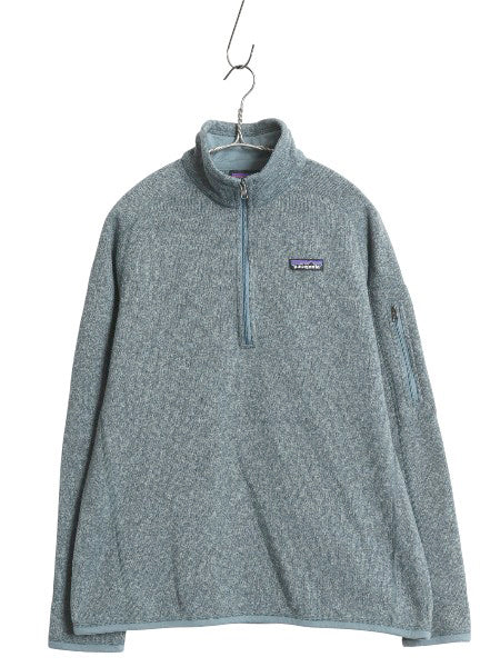 パタゴニア ベターセーター ハーフジップ レディース L / 18年製 アウトドア 裏起毛 フリース セーター プルオーバー ブルゾン ジャケット