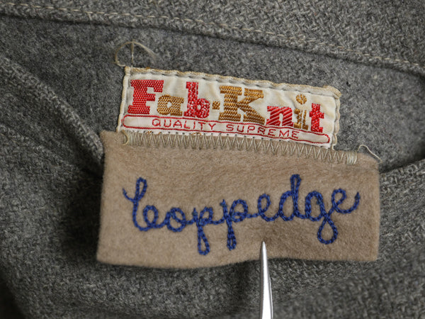 60s ★ HOLT'S 襟付き ウール スタジャン メンズ M 程/ ヴィンテージ サガラ ワッペン 襟付き アワード ジャケット ブルゾン リバーシブル