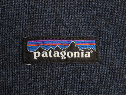 パタゴニア ベターセーター ハーフジップ メンズ L / 18年製 フリース セーター 裏起毛 プルオーバー ジャケット ブルゾン アウトドア 紺