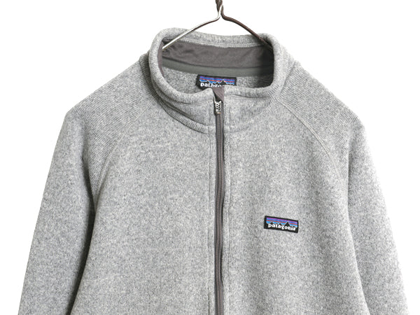 パタゴニア ベターセーター ジャケット メンズ L 古着 11年製 フリース セーター フルジップ ブルゾン ハイネック アウトドア ワンポイント