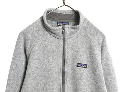 パタゴニア ベターセーター ジャケット メンズ L 古着 11年製 フリース セーター フルジップ ブルゾン ハイネック アウトドア ワンポイント